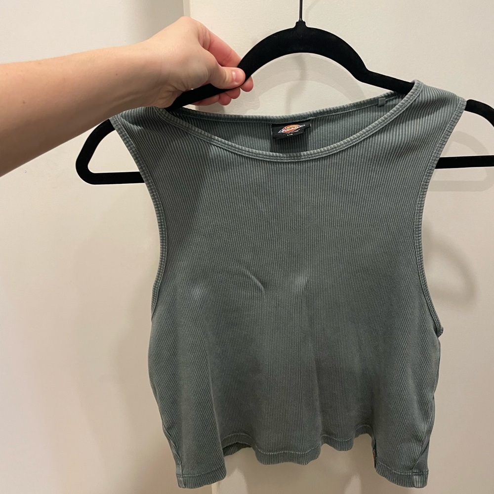 Dickies Women's Gray Tank Top
